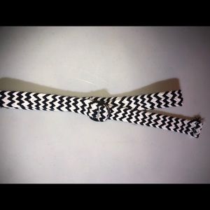 Black and White Belt